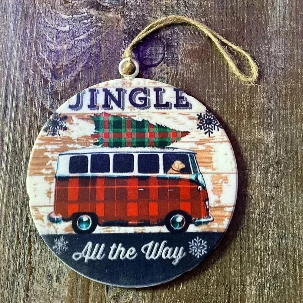 ‘ Jingle All The Way  ‘ | Large Ornament